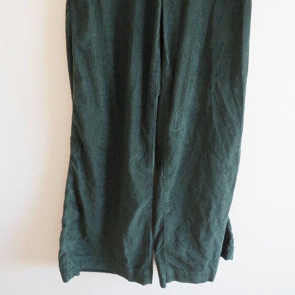 ANTHROPOLOGIE PILCRO The Skipper Strapless Corduroy Crop Wide-Leg Jumpsuit NWT - Picture 8 of 15